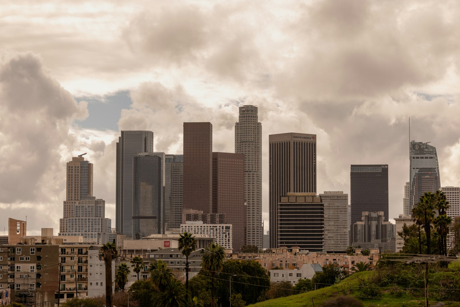 Downtown Los Angeles skyline