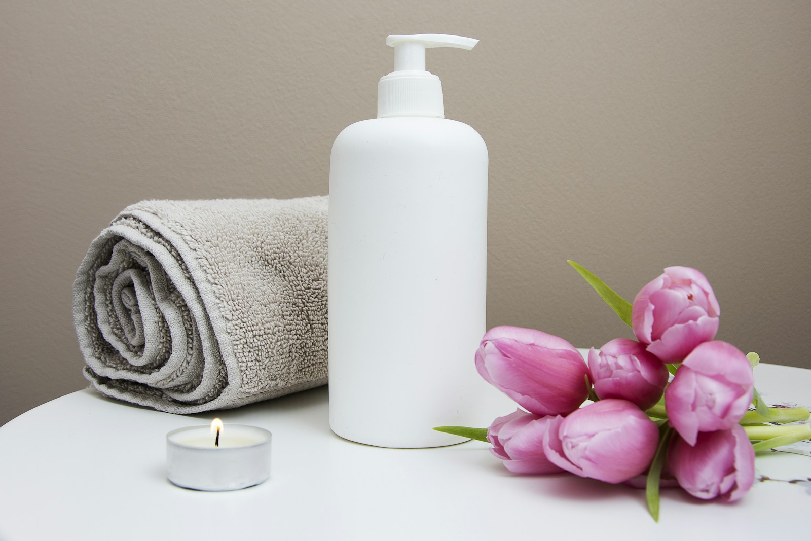 Professional spa and massage brand setting